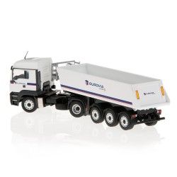 Tipper trailer 3-axle on MAN - Eurovia