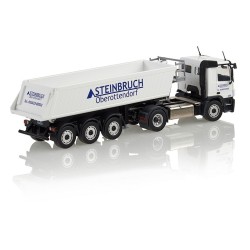 Tipper trailer 3-axle on MB - STEINBRUCH OBEROTTENDORF