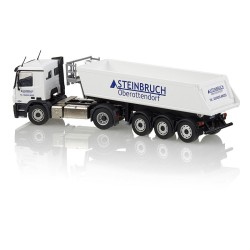 Tipper trailer 3-axle on MB - STEINBRUCH OBEROTTENDORF