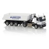 Tipper trailer 3-axle on MB - LAUSITZER GRAUWACKE